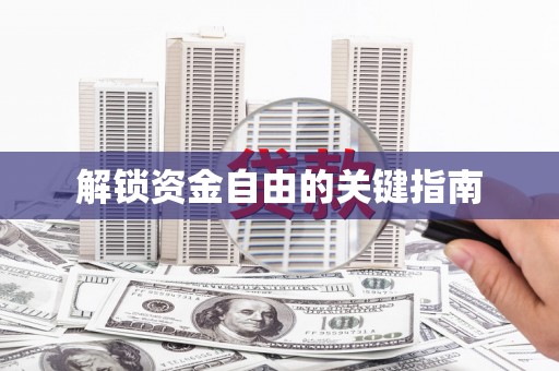 阜沙解锁资金自由的关键指南
