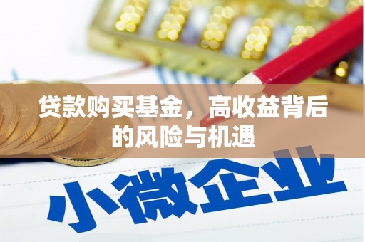 阜沙贷款购买基金，高收益背后的风险与机遇