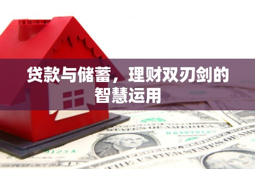 阜沙贷款与储蓄，理财双刃剑的智慧运用