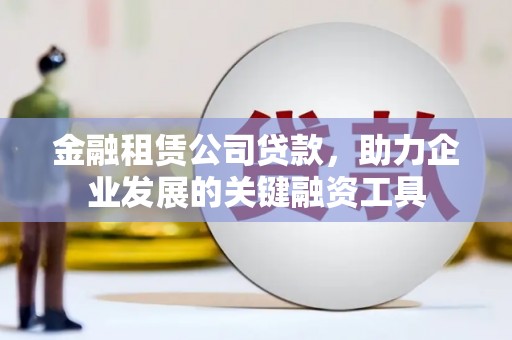 阜沙金融租赁公司贷款，助力企业发展的关键融资工具