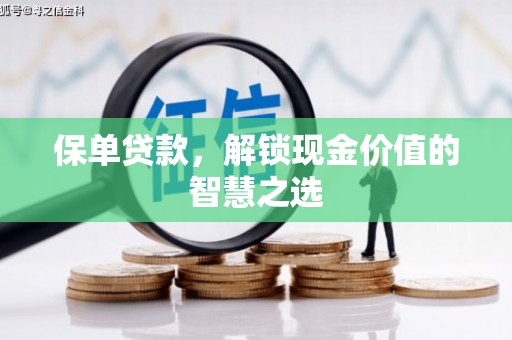 阜沙保单贷款，解锁现金价值的智慧之选