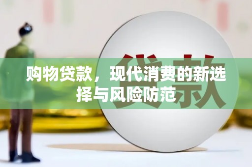 阜沙购物贷款，现代消费的新选择与风险防范