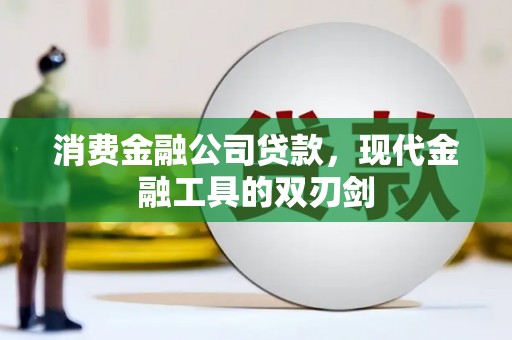 阜沙消费金融公司贷款，现代金融工具的双刃剑