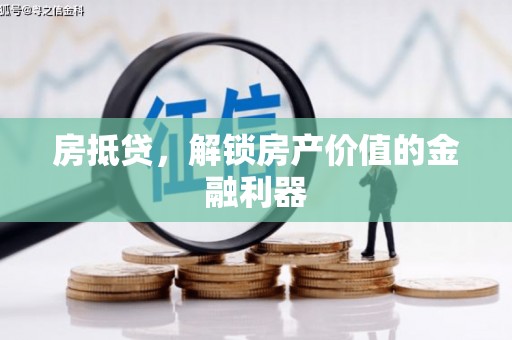 阜沙房抵贷，解锁房产价值的金融利器