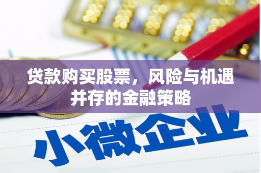 阜沙贷款购买股票，风险与机遇并存的金融策略