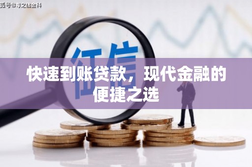 阜沙快速到账贷款，现代金融的便捷之选