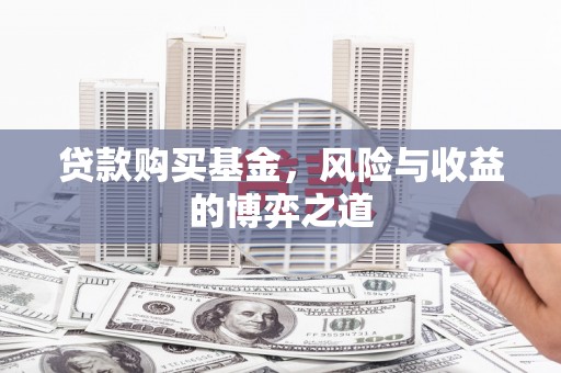 阜沙贷款购买基金，风险与收益的博弈之道