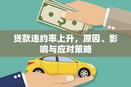 阜沙贷款违约率上升，原因、影响与应对策略