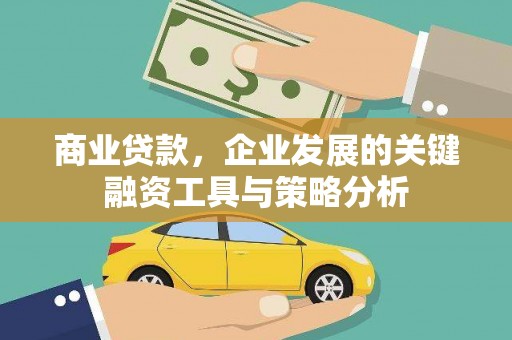 阜沙商业贷款，企业发展的关键融资工具与策略分析