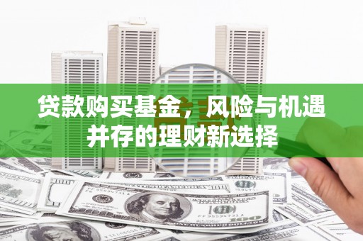 阜沙贷款购买基金，风险与机遇并存的理财新选择