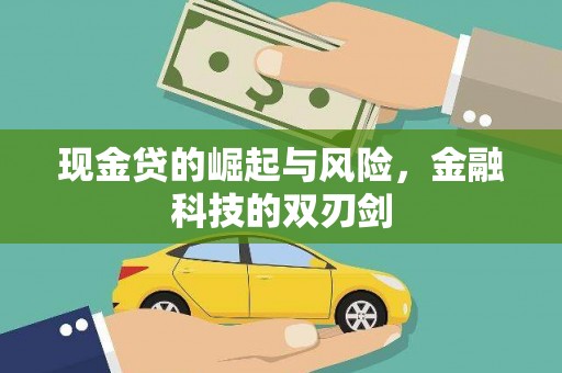 阜沙现金贷的崛起与风险，金融科技的双刃剑