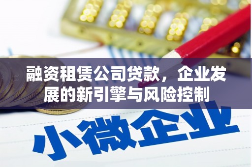 阜沙融资租赁公司贷款，企业发展的新引擎与风险控制