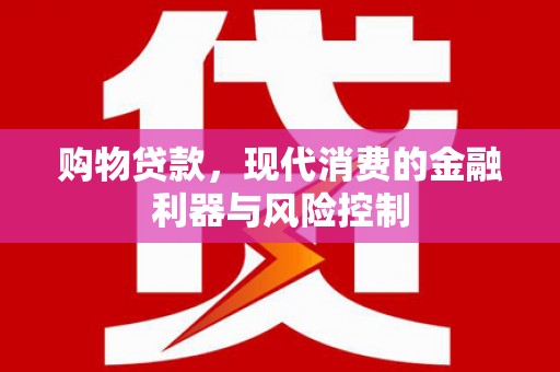 阜沙购物贷款，现代消费的金融利器与风险控制