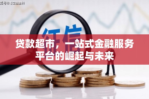阜沙贷款超市，一站式金融服务平台的崛起与未来