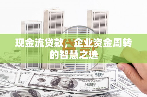 阜沙现金流贷款，企业资金周转的智慧之选